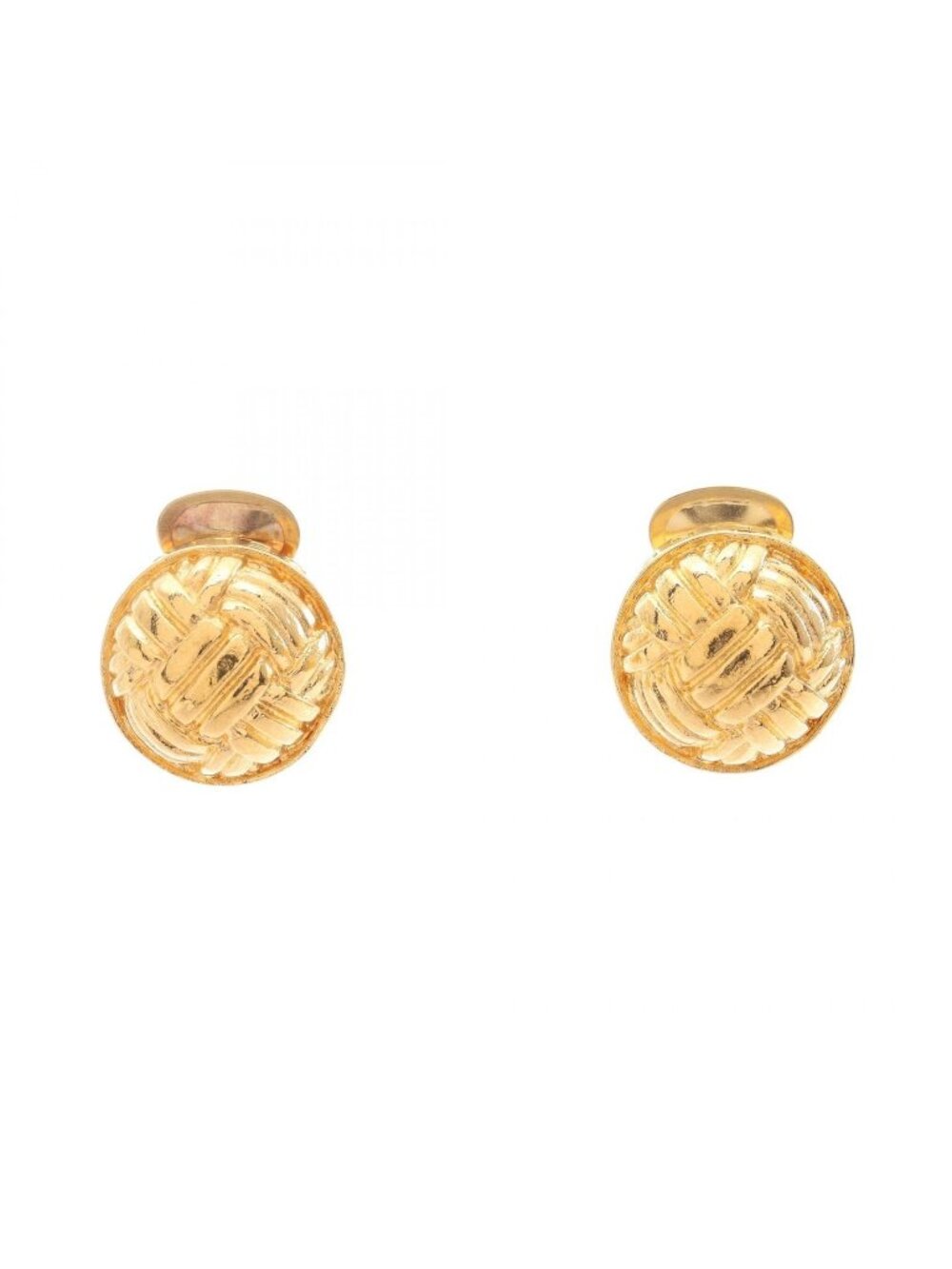 Celine Earrings Round Gold